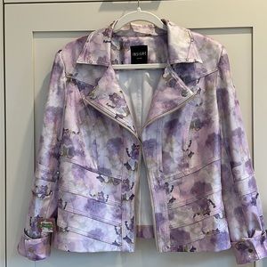 INSIGHT NEW YORK FAUX LEATHER JACKET SIZE 14 NWT